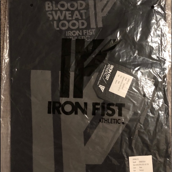 IRON FIST ATHLETIC LOGO MENS TEE - Picture 7 of 9